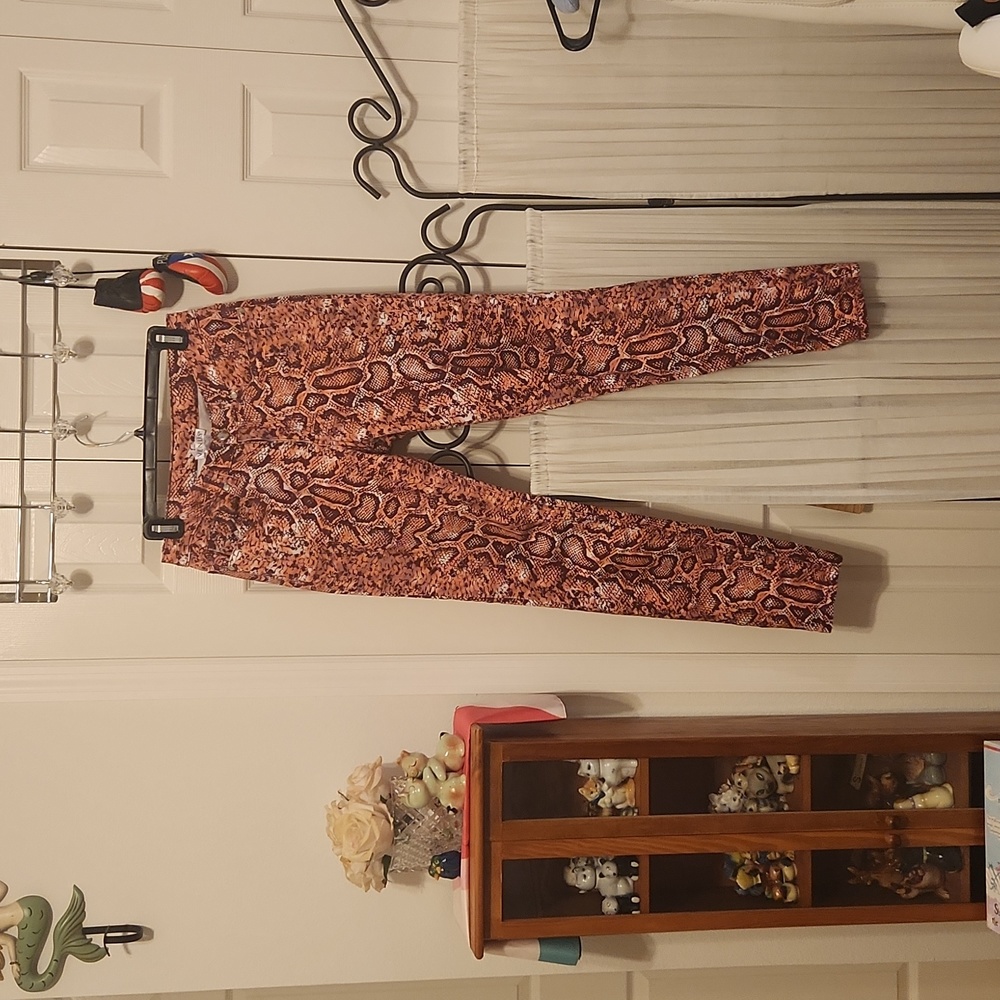 Venus Python Printed Jeans - image 1